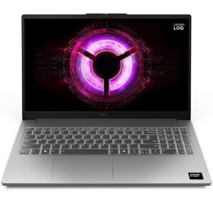 Lenovo LOQ Essential AMD Ryzen 7 7735HS | NVIDIA RTX 4050 6GB (16GB RAM/512GB SSD/144Hz Refresh Rate/15.6" (39.6cm)/Windows 11/Office Home 2024/3 Mon. Game Pass/Grey/1.8Kg), 83S0009TIN Gaming Laptop